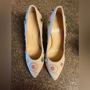 Charlotte Olympia Bejeweled Etta Pump Size 41